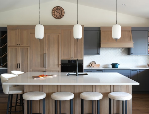 Ocean View Home Transformation with Rustic Hardwood – Tsawwassen, BC