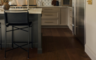 Rich Oak Hardwood & Custom Wool Stair Runner – South Surrey, BC - Slider1 | Exclusive Floors