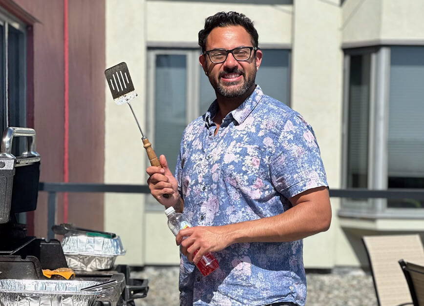 Zakir at BBQ | Exclusive Floors